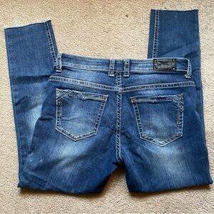 Buckle Blue Straight Leg Jeans